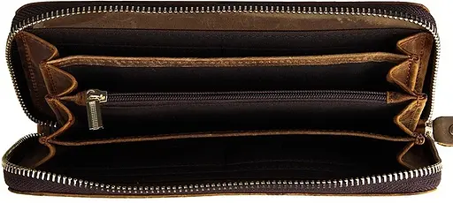 Чоловічий шкіряний клатч Vintage 19,5х9,5 см sum0012746 - фото 7