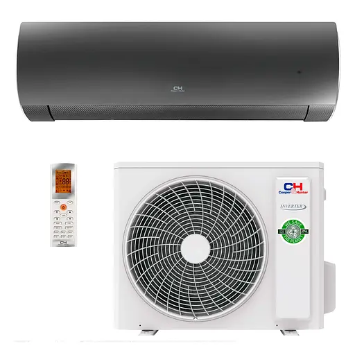 Кондиціонер Cooper & Hunter CH-S12FTXD2-BL 35 м² Carbon Black - фото 1
