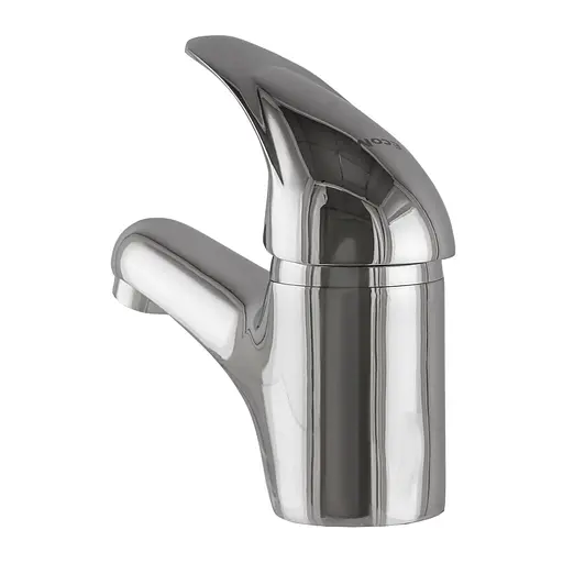 Змішувач для умивальника EcoMix E-GEZ-101-WH Хром - фото 3