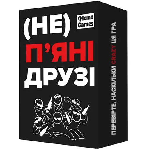 Настільна гра Memo Games (Не) п'яні друзі (укр.) (0030) - фото 1