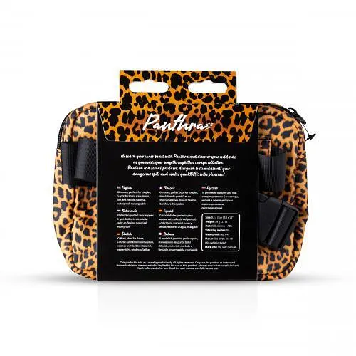 Вібратор EasyToys Panthra Zuna 8.5 см чорний - фото 7