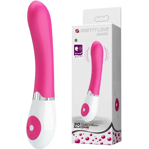 Вібратор для точки G Pretty Love Daniel 19.5 см рожевий