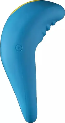 Эрекционное кольцо Romp Juke, 8 см (синий) - фото 3