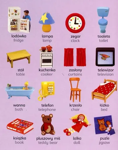 First Picture Word Book In Polish - фото 6