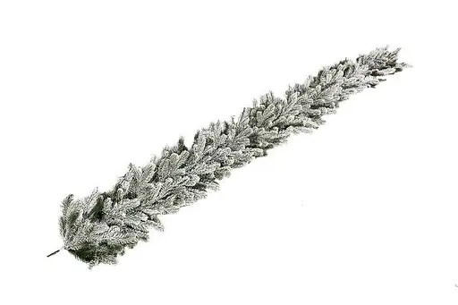 Гирлянда из хвои Ковалевская Заснеженная 2.5 м литая - фото 3