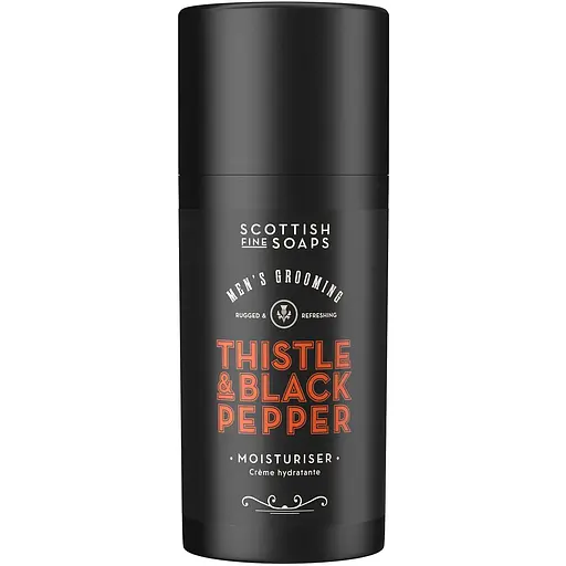 Увлажняющий крем для лица Scottish Fine Soaps Men's Grooming Thistle & Black Pepper, 100 мл (5016365018326)