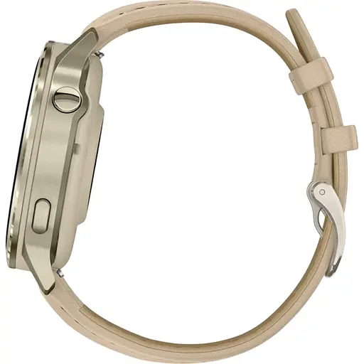 Смарт-часы Garmin Venu 4 41 мм Lunar Gold with Light Sand Leather Band (010-03013-03) [153834] - фото 8