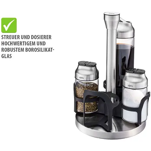 Набір для оцту, олії та спецій Gefu Kippo 4 шт. (33734) - фото 4