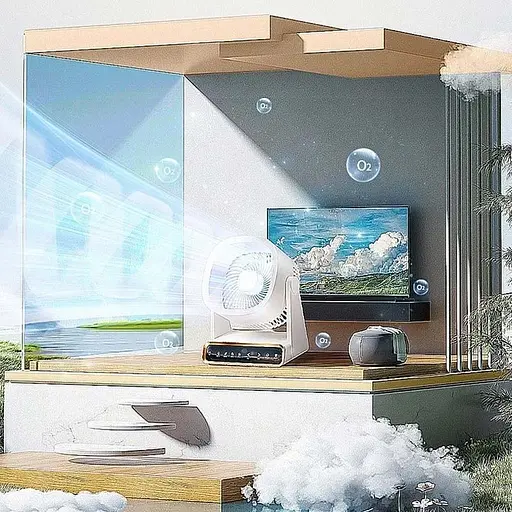 Настільний вентилятор Epik F16 Smart White [137266] - фото 5