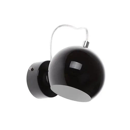 Бра Brille KL-330W/1 E14 BK настенное накладное в спальню для чтения