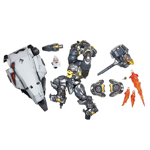 Статуэтка Overwatch Reinhardt Premium Statue Scale 1/6 (Овервотч) - фото 9