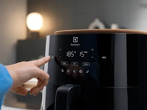 Мультипечь Electrolux 1500Вт 5.33л сенсорное управление 5 программ пластик черный - фото 2