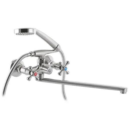 Смеситель для ванны EP Smes 140 EP0095 Нержавеющая сталь - фото 1