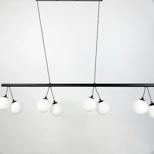 Видовжена люстра Magic Beans Line.F SG 18L-1200 BK - фото 4