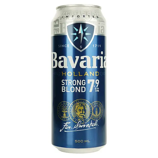 Пиво Bavaria Strong Blond светлое фильтрованное 7.9% 0.5 л