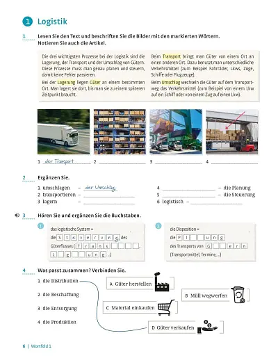 Im Beruf NEU Fachwortschatztrainer Transport und Lager - фото 3