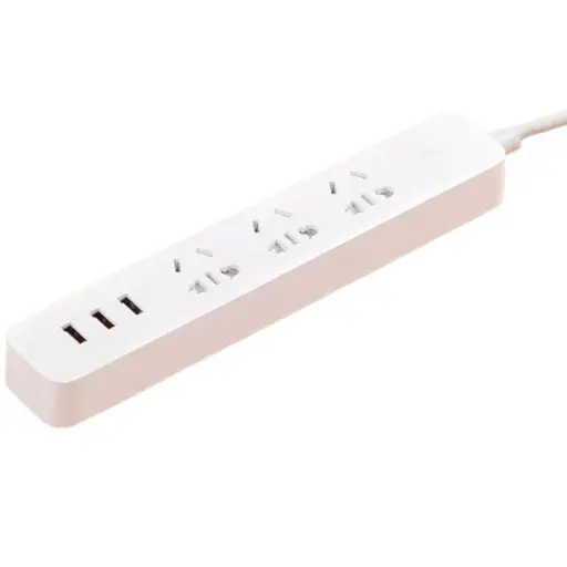 Подовжувач фільтр Xiaomi aigo Power Strip (3 розетки 3 юсб порти) 2 м AC0331ZN - фото 1