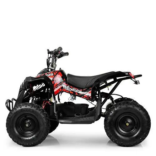 Електромобіль дитячий Квадроцикл HB-EATV1000Q-2ST V2 4 акум 12V 12AH швидкість 26 км/год чорний - фото 2