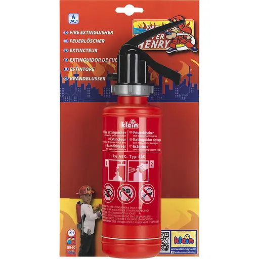 Іграшковий вогнегасник Klein з функцією розпилення води (8940)