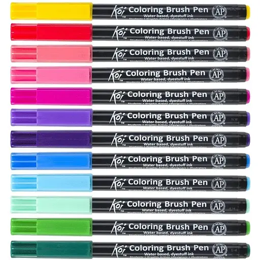 Маркер-пензель акварельний KOI Sakura