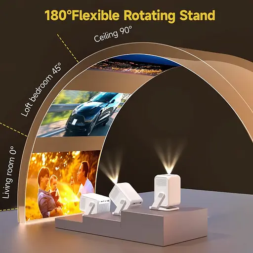 Мультимедийный смарт проектор с автофокусом Magcubic HY310X 1080P 1/8 Гб 420 ANSI Android 11 - фото 6