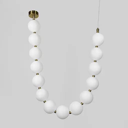 Люстра із серії Perla на 14 кульок Ø 15 см 250 см 3 світлових режими | Line F | Арт. MBJ11-2450 - фото 2