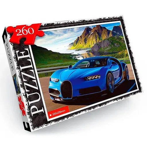Пазл Bugatti Danko Toys C260-13-14, 260 ел.