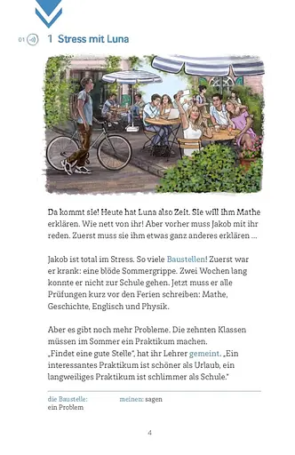 Stress mit Luna und andere Geschichten. Lekture mit Audios online - фото 3