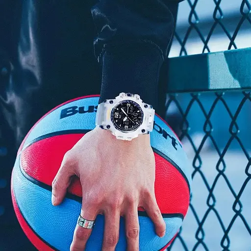 Чоловічий годинник Skmei Hamlet 1155 Білий - фото 5