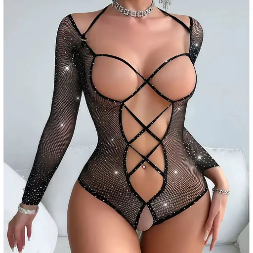 Бодистокинг JSY WW7203 Black One Size