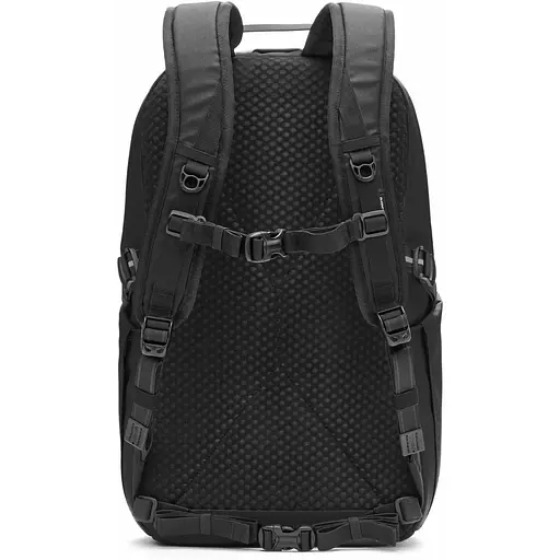Рюкзак антивор Pacsafe Vibe 25 л backpack насыщенный черный (60301130) - фото 3