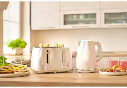 Тостер Sencor STS7540WH біло-золотий 1860 Вт - фото 8