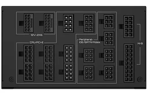 Блок живлення Gigabyte UD1600PM PG5 1600W 80+ Platinum (GP-UD1600PM PG5) - фото 6