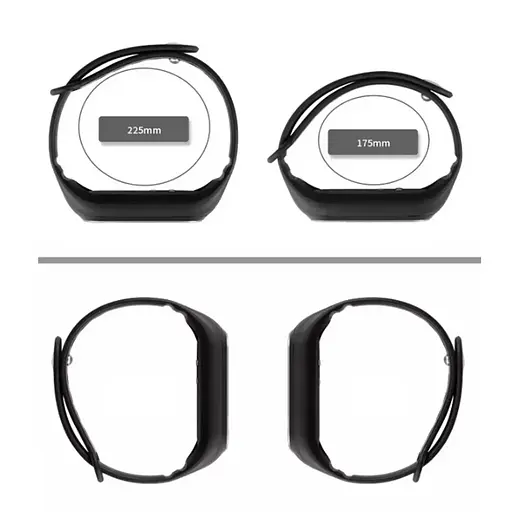 Наручний годинник браслет Skmei 1666 (Чорний з білим циферблатом) - фото 10