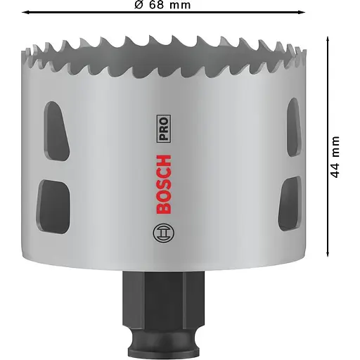 Коронка Bosch Professional Multi Material PC Plus 68 мм (2.608.594.398) - фото 2