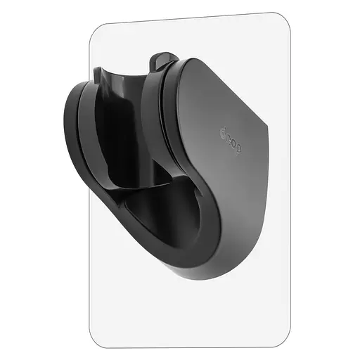 Держатель Drop для ручной душевой лейки клеящийся на 5 положений черный HL-5BL/ADH