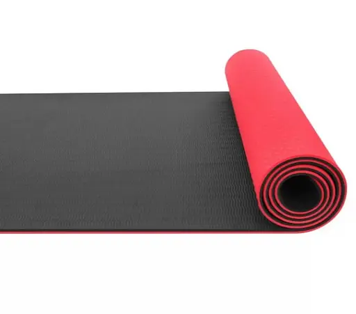 Коврик для йоги и фитнеса Power System PS-4060 TPE Yoga Mat Premium Red (183х61х0.6) (4060RD-0) - фото 5