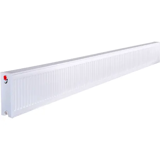 Радіатор сталевий панельний Kalite 22 низ/справа 300x2600 (без INNER) 000023386, Білий - фото 1