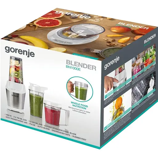 Блендер Gorenje BN1000E стаціонарний (BL1029K-GS) - фото 7