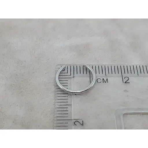 Срібна сережка-пірсинг Ірій в ніс/брову/хелікс. 6016 - фото 2