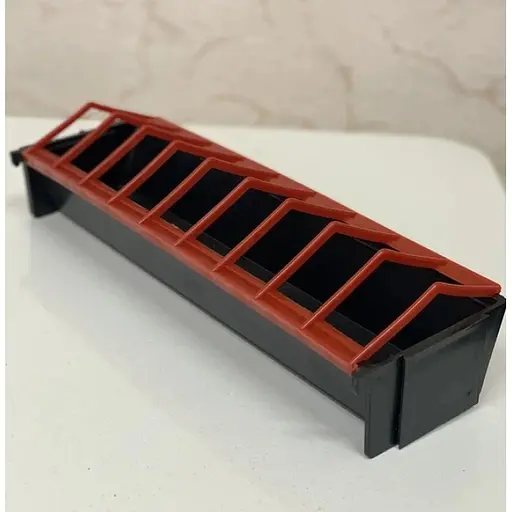 Годівниця Корито набірна для домашньої птиці чорна 30 см  - фото 2