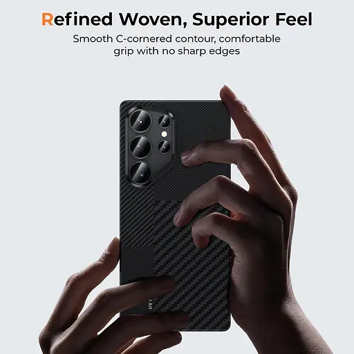 Чехол Benks Montage ArmorAir Kevlar Case 600D/1500D Magnetic для Samsung Galaxy S25 Ultra Black (6948005949235) [141718] - фото 14