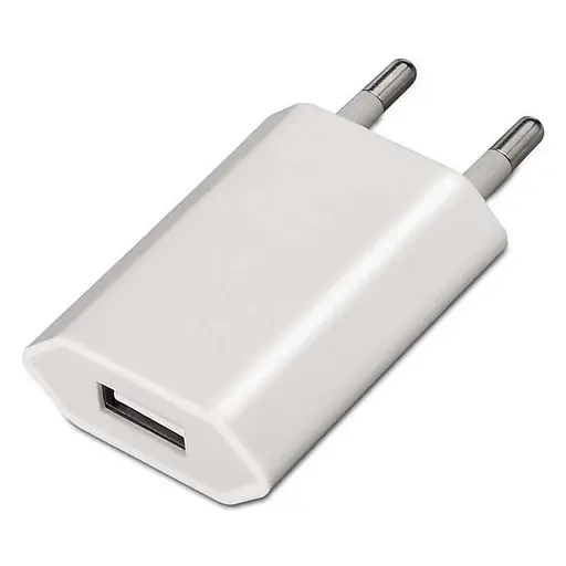 Сетевое зарядное устройство для всех телефонов с USB-входом на 1 А зарядный адаптер OEm 5w - фото 1