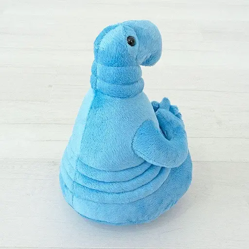М'яка іграшка Почекун 21см блакитного кольору - фото 3