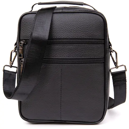 Кожаный мессенджер мужской Vintage 18,5х24х6 см sum0013951 - фото 2