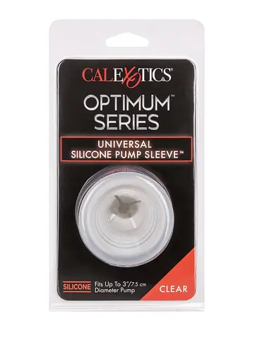 Насадка на помпу для пениса CalExotics Universal Silicone Pump Sleeves 6 см прозрачный - фото 5