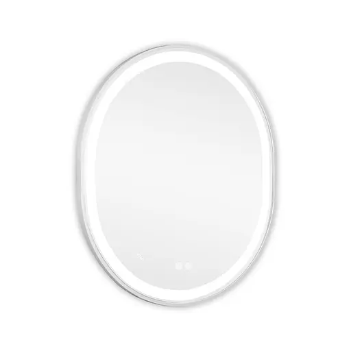 Дзеркало Qtap Gemini 800x700 з LED-підсвічуванням Touch, з антизапотіванням, з димером температури кольору (3000-6500K) Reverse QT2578R8071W - фото 8