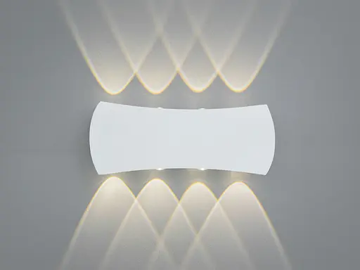 Фасадний LED світильник білий 4 промені 4 Вт - фото 3