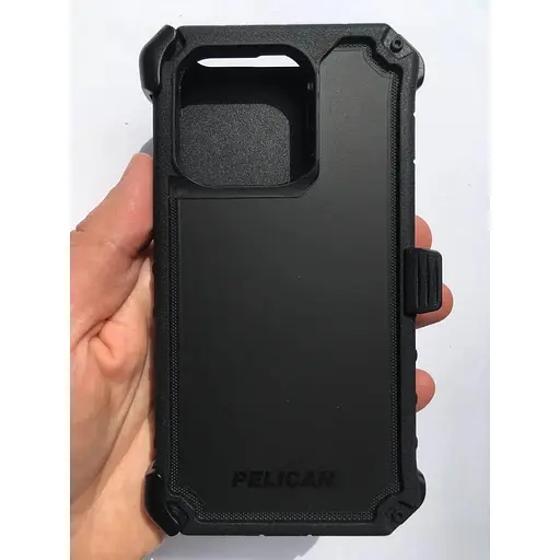 Противоударный чехол Pelican Ambassador MagSafe аналог OtterBox Defender для iPhone 15 Pro (6.1") Black - фото 4