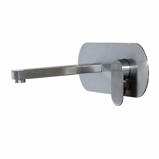 Смеситель для умывальника настенный Germece 4033 нержавеющая сталь - фото 1